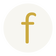 Facebook round icon with gold F - links to Le Pavillon's Facebook Page